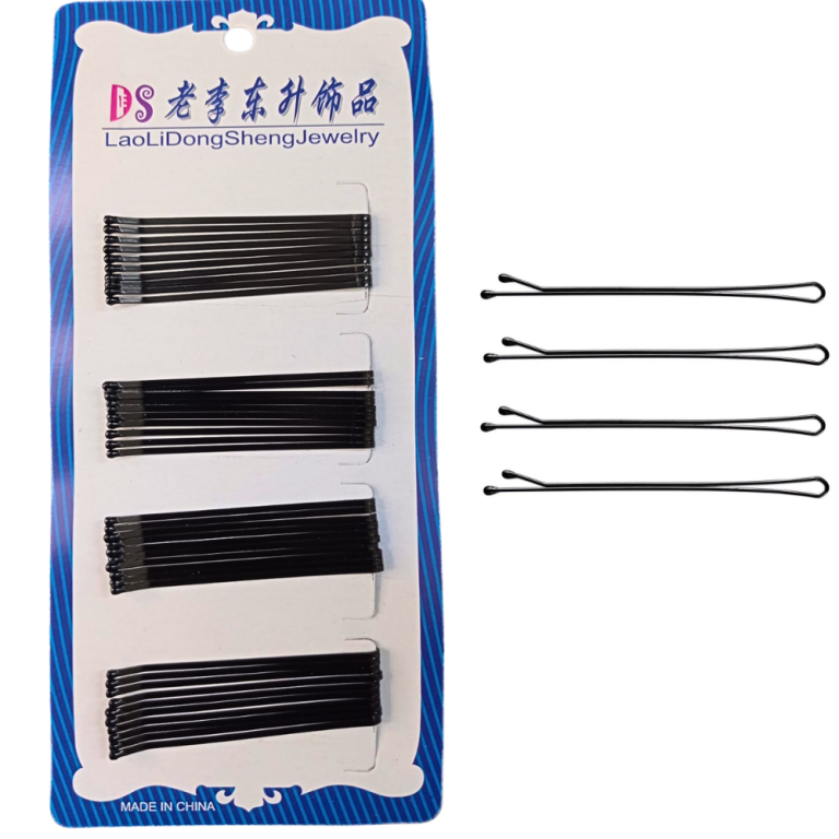 CARTELA DE GRAMPO RETO COM 40 UNIDADES