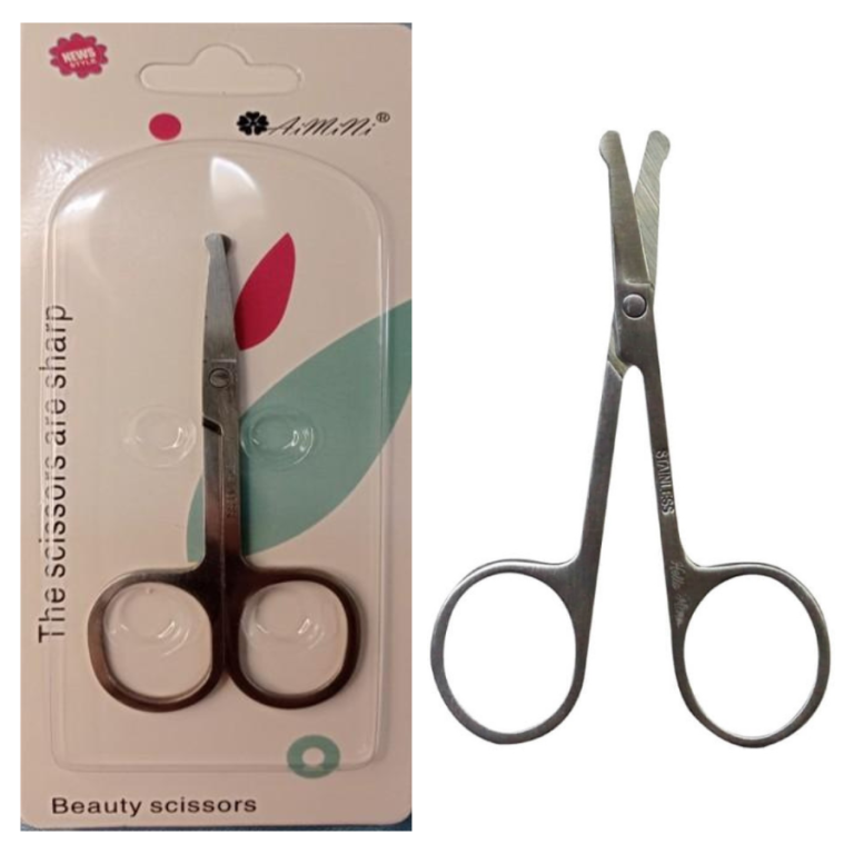 TESOURA PONTA REDONDA PRATA