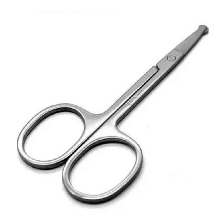 TESOURA PONTA REDONDA PRATA