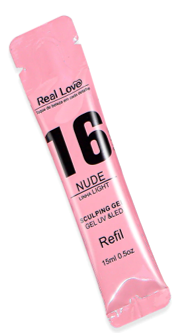 REFIL GEL SCULPING REAL LOVE 15 ML NUDE 16