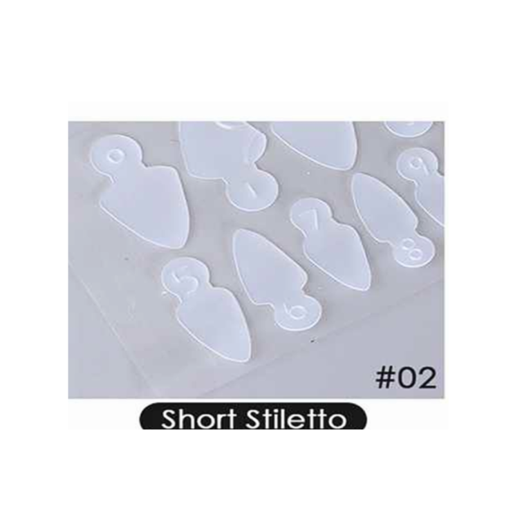 ADESIVO DE UNHA FORMA DUPLA SILICONE 60 UN