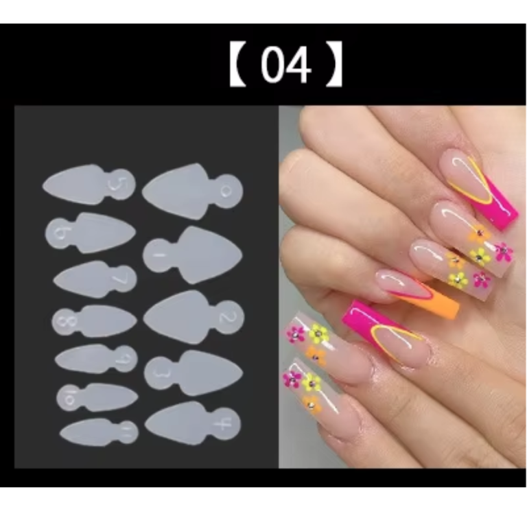 ADESIVO DE UNHA FORMA DUPLA SILICONE 60 UN