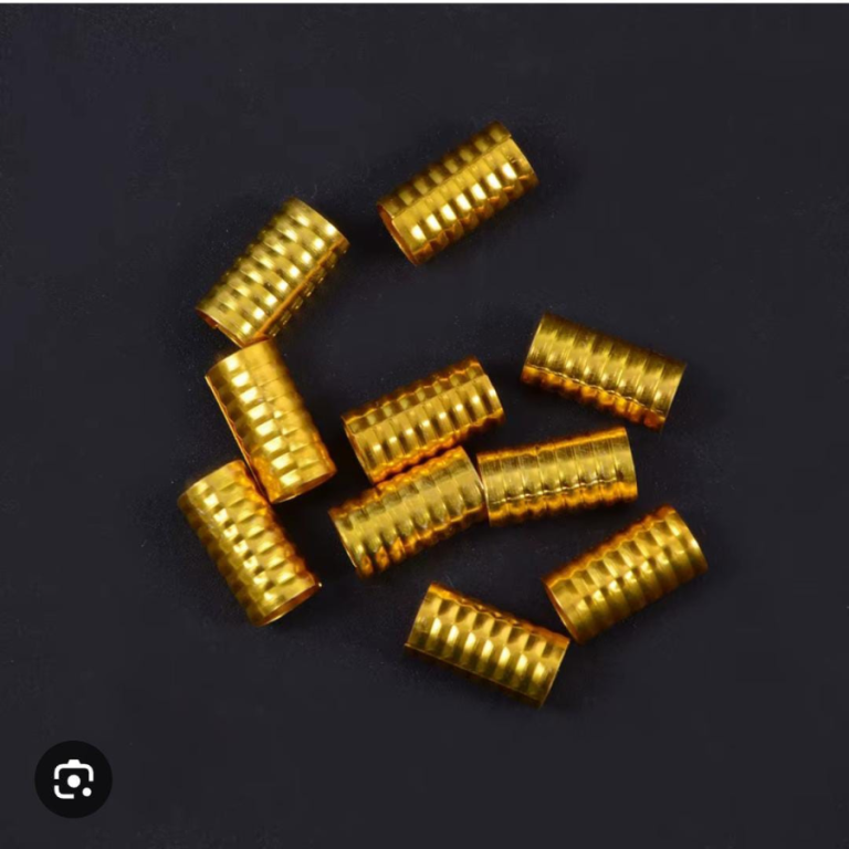 CARTELA ANÉIS PARA TRANÇA DOURADO