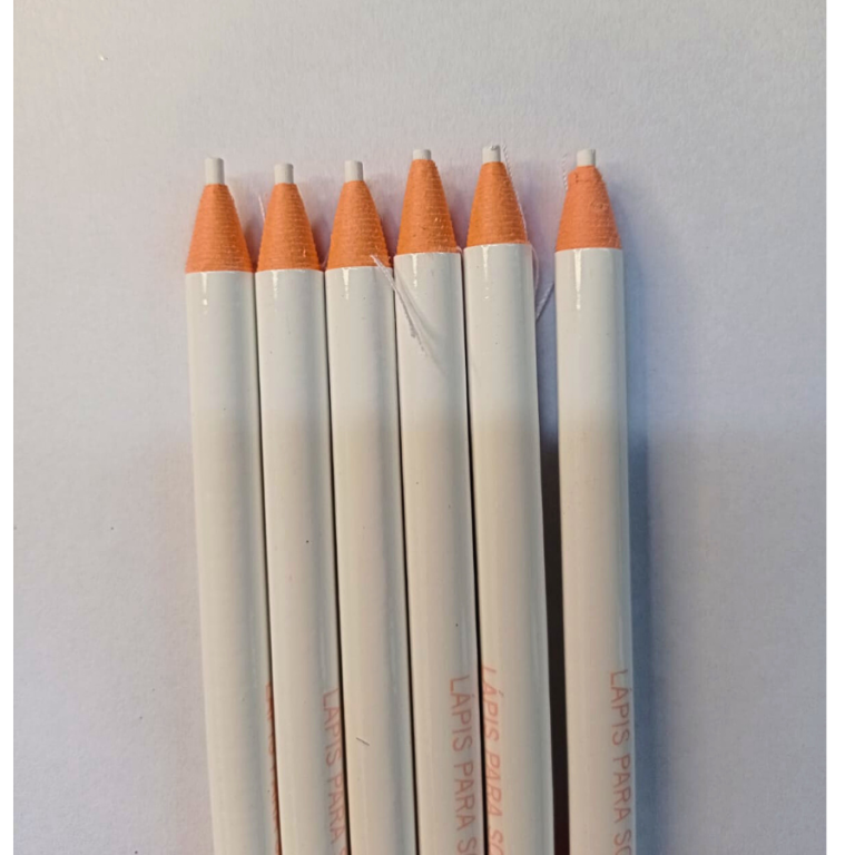 LÁPIS DERMATOGRÁFICO EXTREMAMENTE FINO 2MM BRANCO DAFU