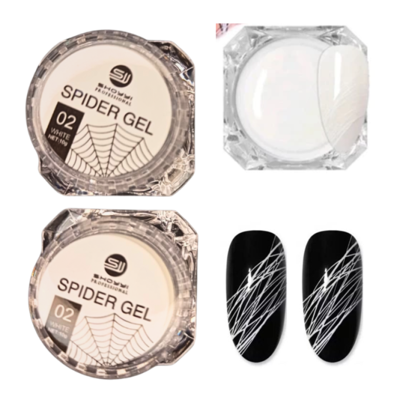 GEL SPIDER(TEIA DE ARANHA) WHITE SHOYYI 10G