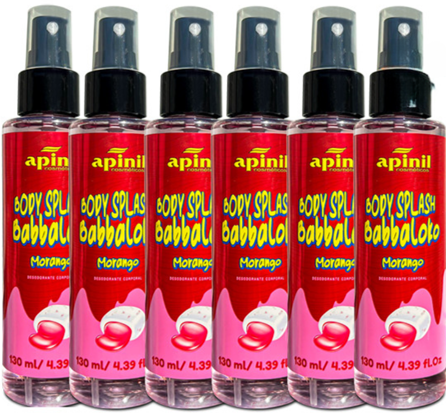 BODY SPLASH BABBALOKO MORANGO APINIL 130 ML