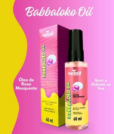 ÓLEO REPARADOR BABBALOKO ROSA MOSQUETA APINIL 60 ML