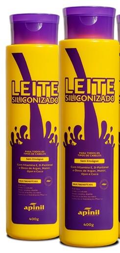 LEITE SILICONIZADO SEM ENXÁGUE APINIL 400G