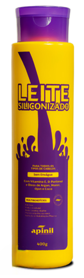 LEITE SILICONIZADO SEM ENXÁGUE APINIL 400G