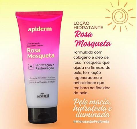 CREME HIDRATANTE ROSA MOSQUETA APINIL 190G