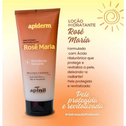 CREME HIDRATANTE ROSÊ MARIA APINIL 190G