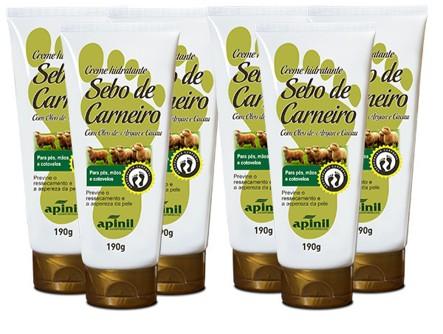 CREME HIDRATANTE SEBO DE CARNEIRO BISNAGA APINIL 190G
