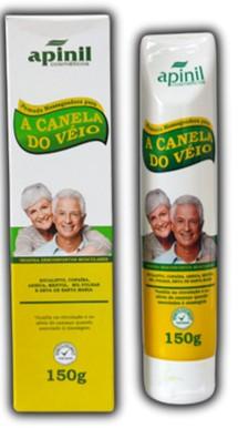 POMADA A CANELA DO VÉIO BISNAGA APINIL 150G