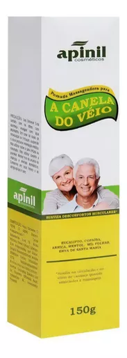POMADA A CANELA DO VÉIO BISNAGA APINIL 150G