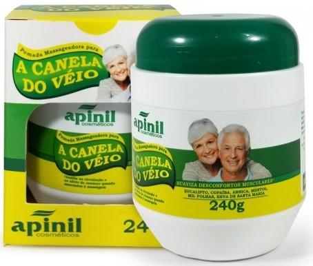 POMADA A CANELA DO VÉIO POTE APINIL 240G