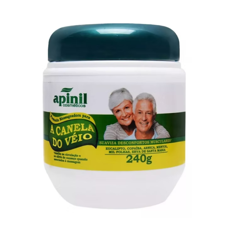 POMADA A CANELA DO VÉIO POTE APINIL 240G