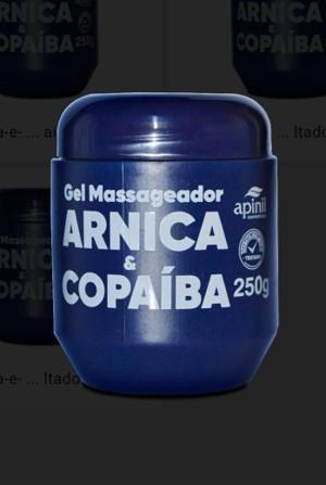 GEL MASSAGEADOR ARNICA E COPAÍBA POTE APINIL 250G