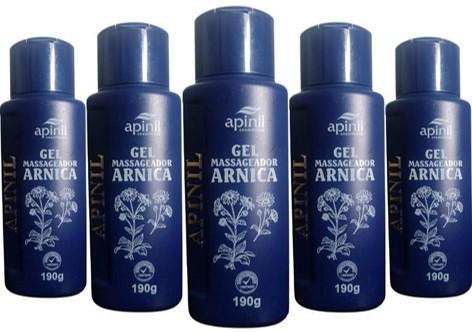 GEL MASSAGEADOR ARNICA FRASCO AZUL APINIL 190G