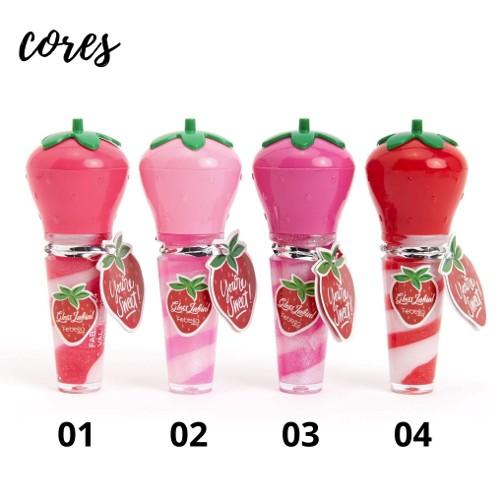 LIP GLOSS MORANGO FEBELLA BOX COM 24 UN