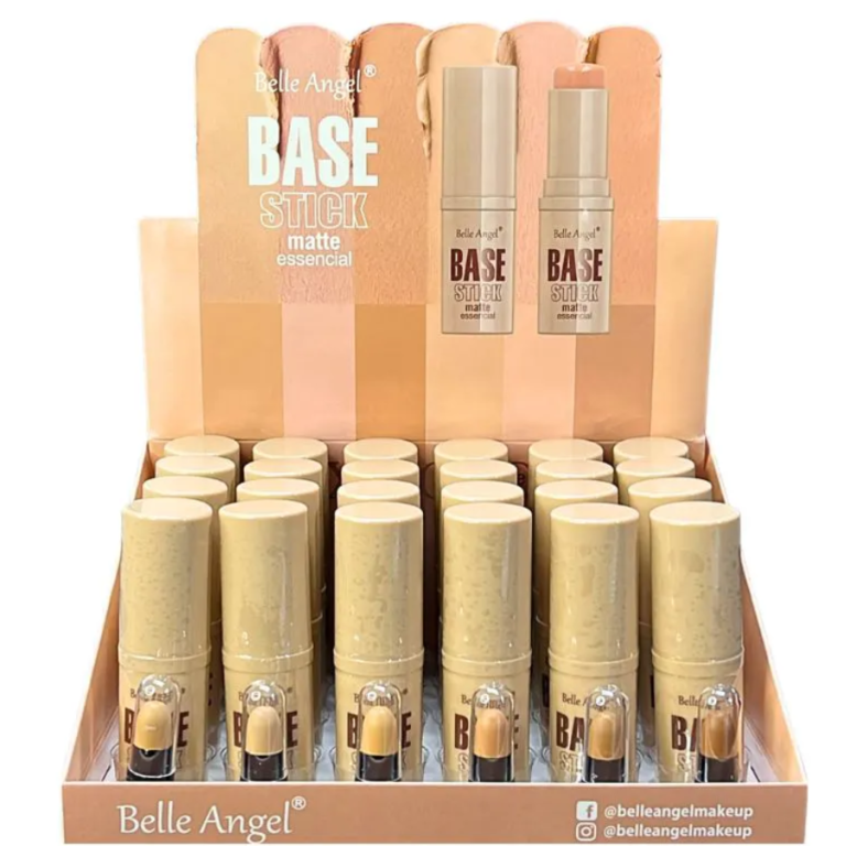 BASE STICK MATTE BELLE ANGEL 7,8G BOX COM 24 UN