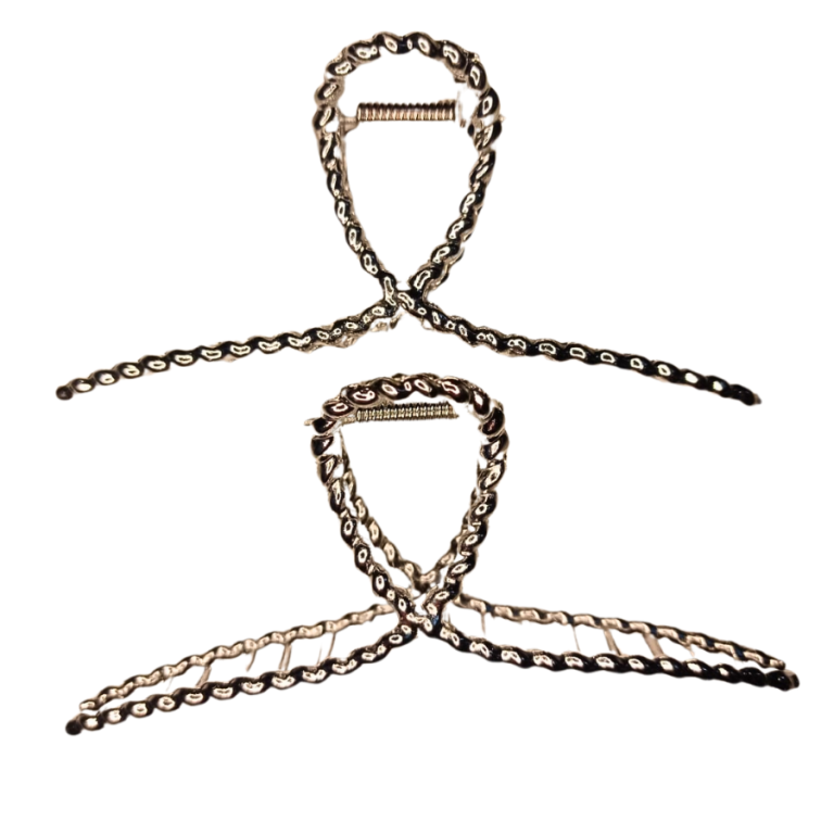 PIRANHA GRANDE DE METAL PRATA 11,5 CM