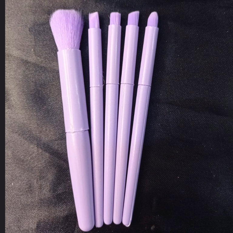 KIT PINCÉIS COM 5 PEÇAS COLORIDO