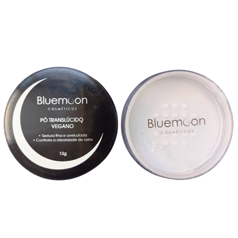 PÓ SOLTO TRANSLÚCIDO VEGANO BLUE MOON 13G BOX COM 12 UN