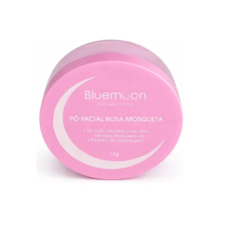 PÓ SOLTO ROSA MOSQUETA BLUE MOON 13G BOX COM 12 UN