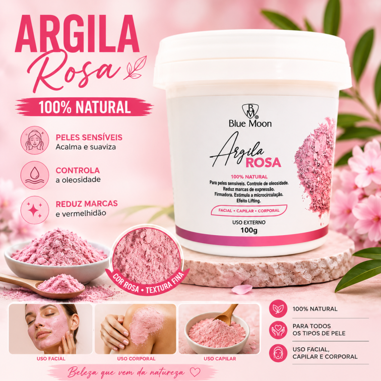ARGILA ROSA BLUE MOON 100G