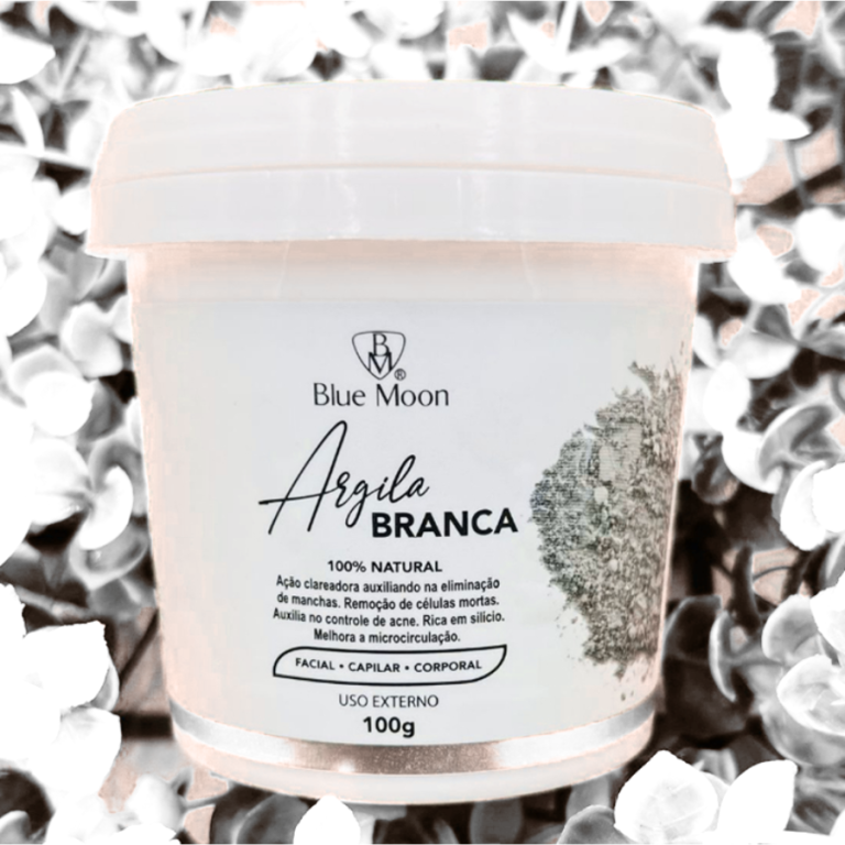 ARGILA BRANCA BLUE MOON 100G
