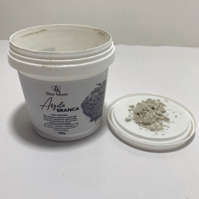 ARGILA BRANCA BLUE MOON 100G