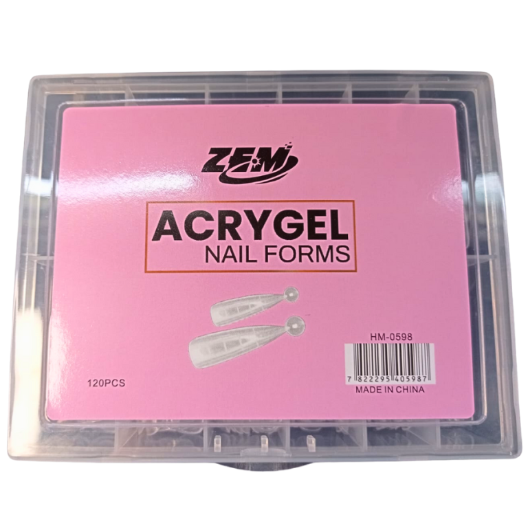 CARTELA MOLDE F1 ZEM ESTILETO SHOYYI COM 120 UN