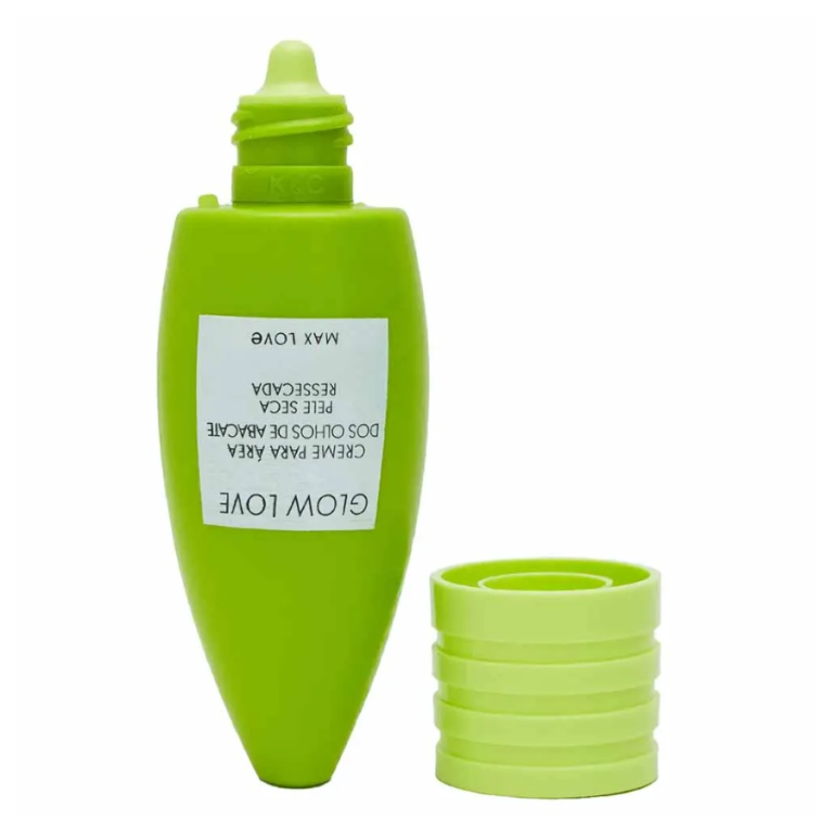 CREME PARA ÁREA DOS OLHOS GLOW LOVE ABACATE 60G MAX LOVE BOX COM 36 UN