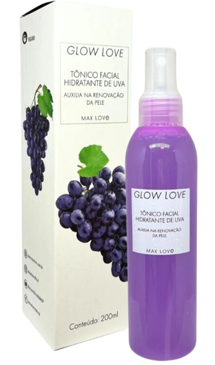 TÔNICO FACIAL HIDRATANTE UVA 200 ML MAX LOVE