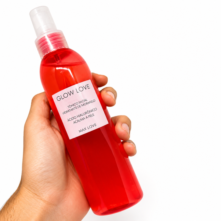 TÔNICO FACIAL HIDRATANTE MORANGO 200 ML MAX LOVE