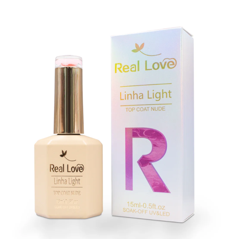 TOP COAT COM COR REAL LOVE NUDE 01 15ML
