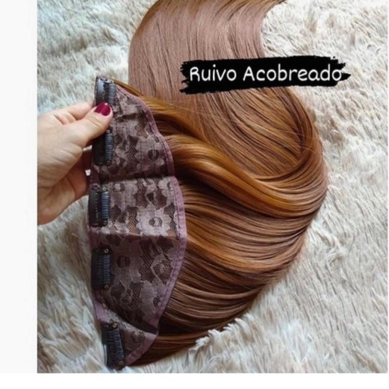 PACOTE CLIPE/GRAMPO 3CM MARROM PARA EXTENSÃO DE CABELO COM 50 UN