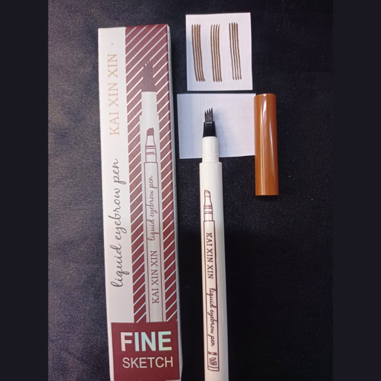 CANETA DELINEADORA SOBRANCELHA 2# CASTANHO MÉDIO KAI XIN XIN