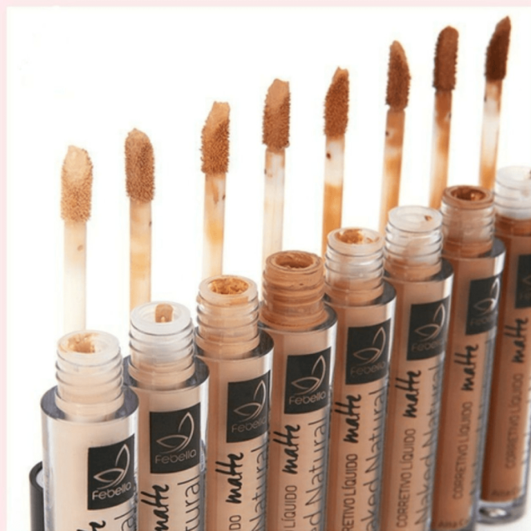CORRETIVO LÍQUIDO MATTE NAKED NATURAL FEBELLA 4ML BOX COM 48 UN