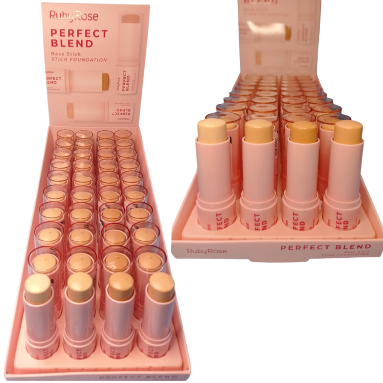 BASE STICK PERFECT BLEND G1 RUBY ROSE BOX COM 36 UN 6,68g