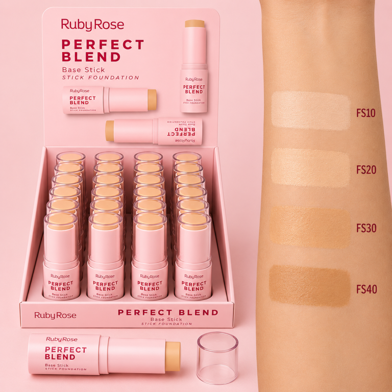 BASE STICK PERFECT BLEND G1 RUBY ROSE BOX COM 36 UN 6,68g