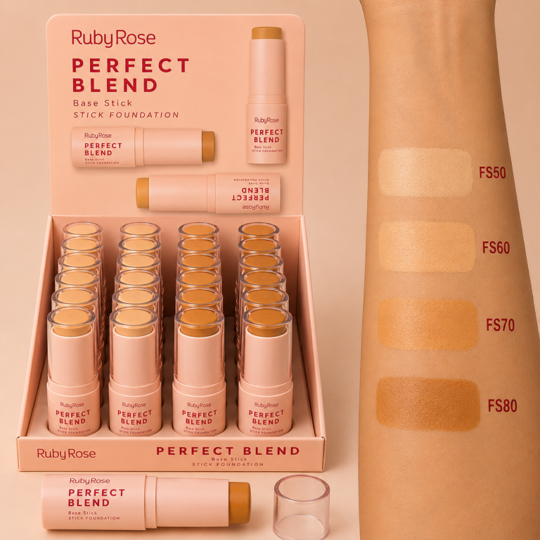BASE STICK PERFECT BLEND G2 RUBY ROSE BOX COM 36 UN 6,68g