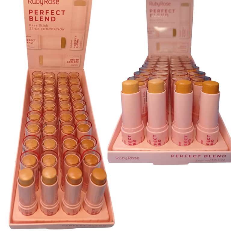 BASE STICK PERFECT BLEND G2 RUBY ROSE BOX COM 36 UN 6,68g