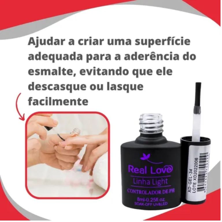 PH BALANCING AGENT DESIDRATADOR LINHA LIGHT 8 ML RELA LOVE