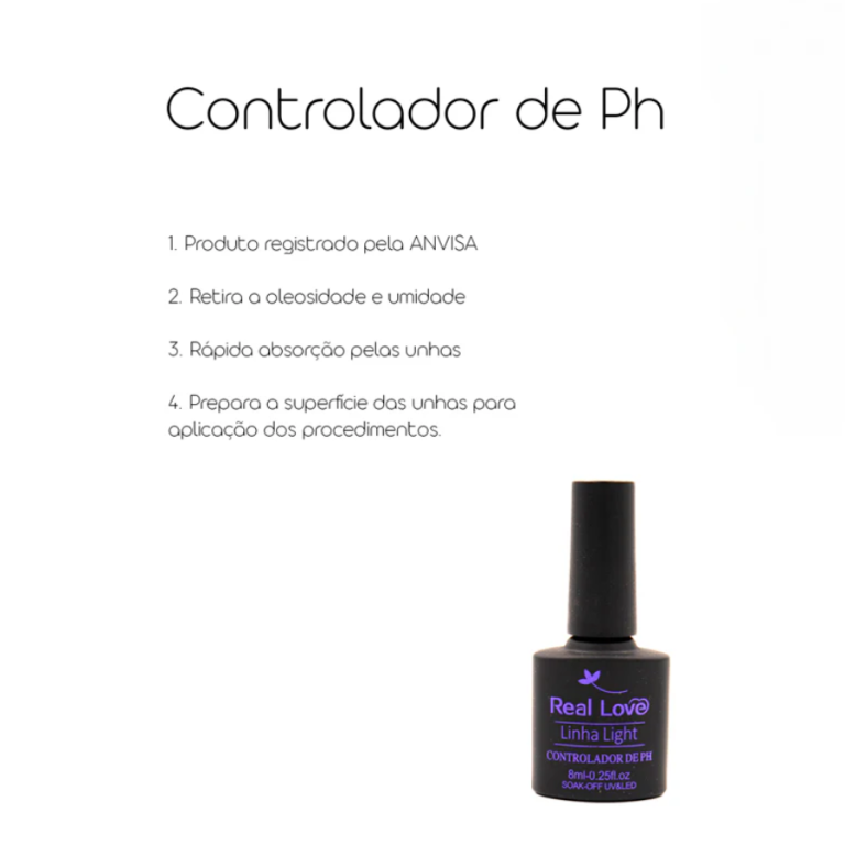 PH BALANCING AGENT DESIDRATADOR LINHA LIGHT 8 ML RELA LOVE