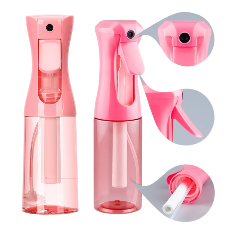 BORRIFADOR JATO CONTÍNUO 200 ML ROSA