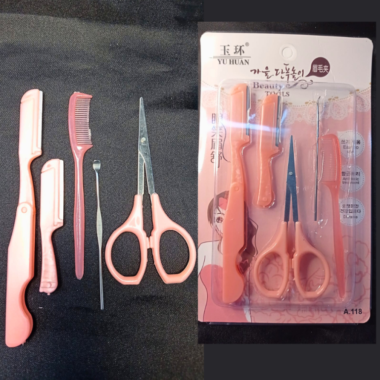 KIT DESIGN SOBRANCELHA 5 PEÇAS