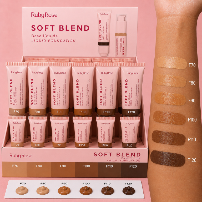 BASE SOFT BLEND RUBY ROSE 30G GRUPO G2 BOX COM 36 UN