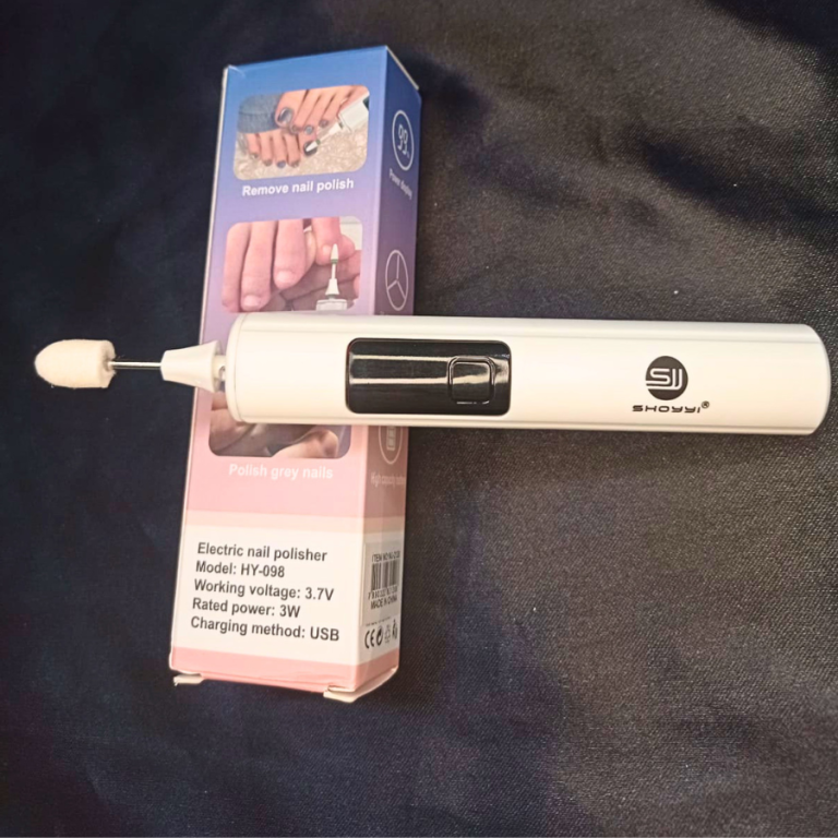 LIXA ELÉTRICA MINI MOTOR PORTÁTIL RECARREGÁVEL 3 VELOCIDADES SHOYY