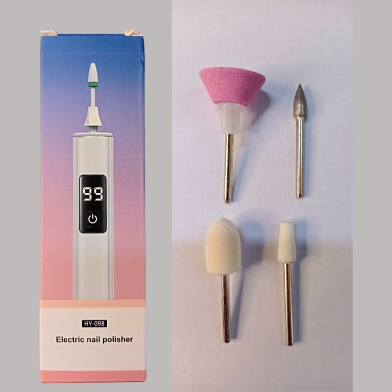 LIXA ELÉTRICA MINI MOTOR PORTÁTIL RECARREGÁVEL 3 VELOCIDADES SHOYY